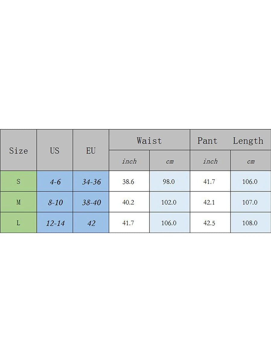 LIZAKOSHT  -  Women Wide Leg Pants Casual Loose Vertical Stripe Print Elastic Lounge Trousers with Pockets for Work Office Streetwear