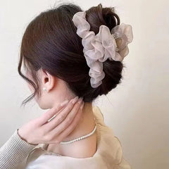 Lizakosht Elegant Fashion Lace Hair Clip Grip Clip Female Hair Clip Ponytail Braid Coiffure Shark Hair Card Clip Girl New Hair Accessories