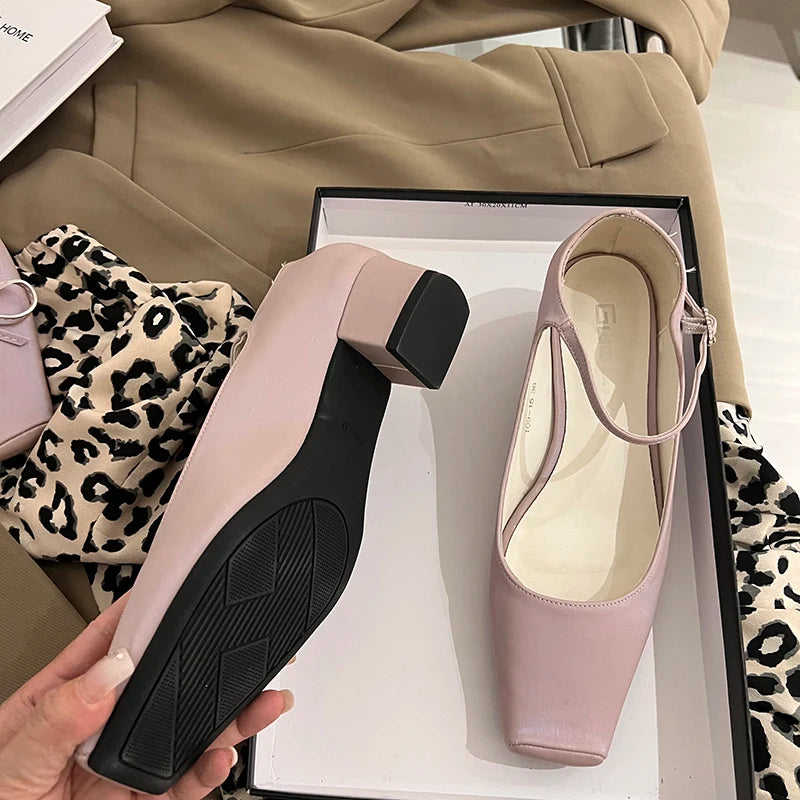 LIZAKOSHT Summer New Purple Fashion Pointed Toe Slingback Shoes Brand Bow-knot Shallow Slip Mules Shoes Ladies Flat Dress Sandals