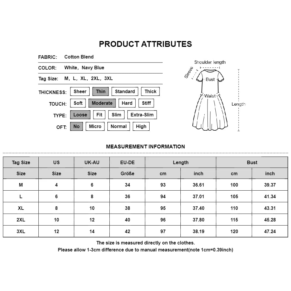 LIZAKOSHT  -  Women Cotton Linen Solid V Neck Shirt Dress Ladies Autumn Casual Baggy Pockets Sundress