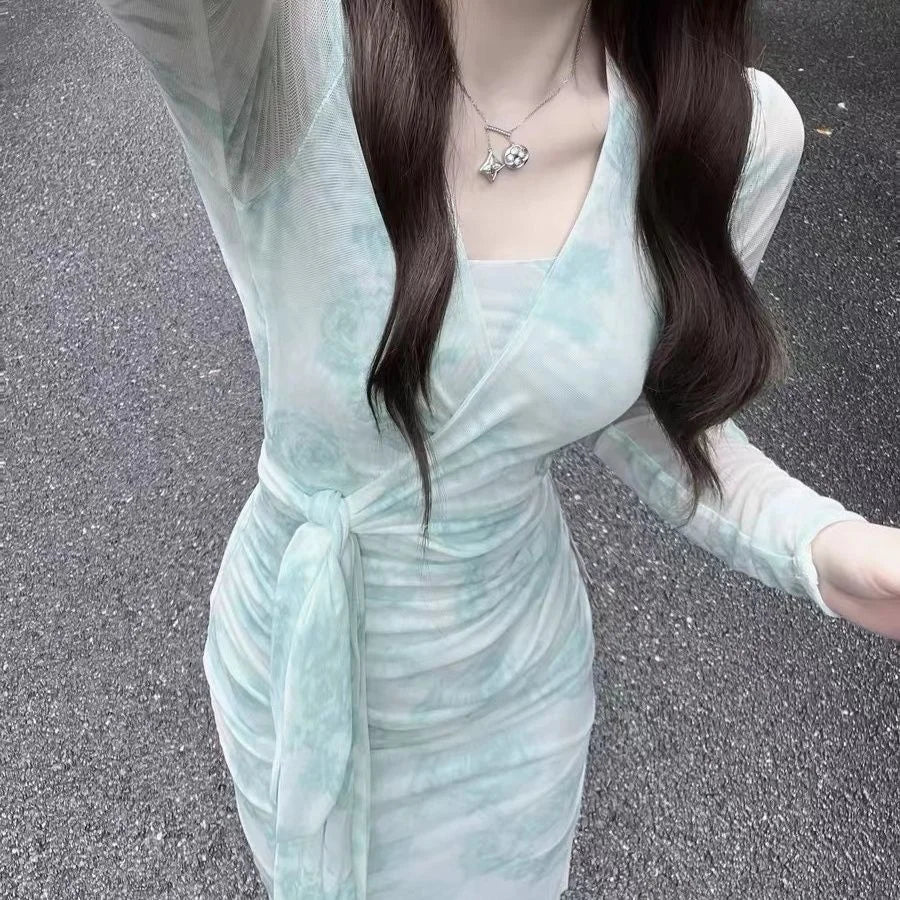 LIZAKOSHT  -  Autumn New French Style Beautiful Dress for Women Tailored Unique Niche Elegant High-end Dress Set Two-piece Set for Women