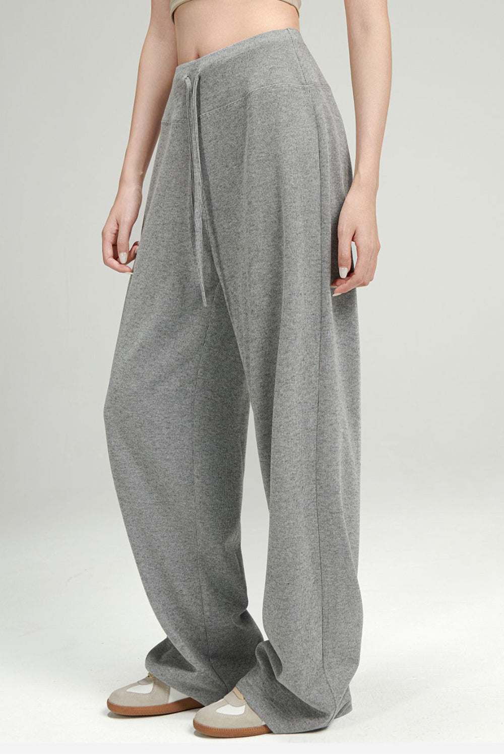 LIZAKOSHT  -  Basic Bae Drawstring Wide Leg Pants