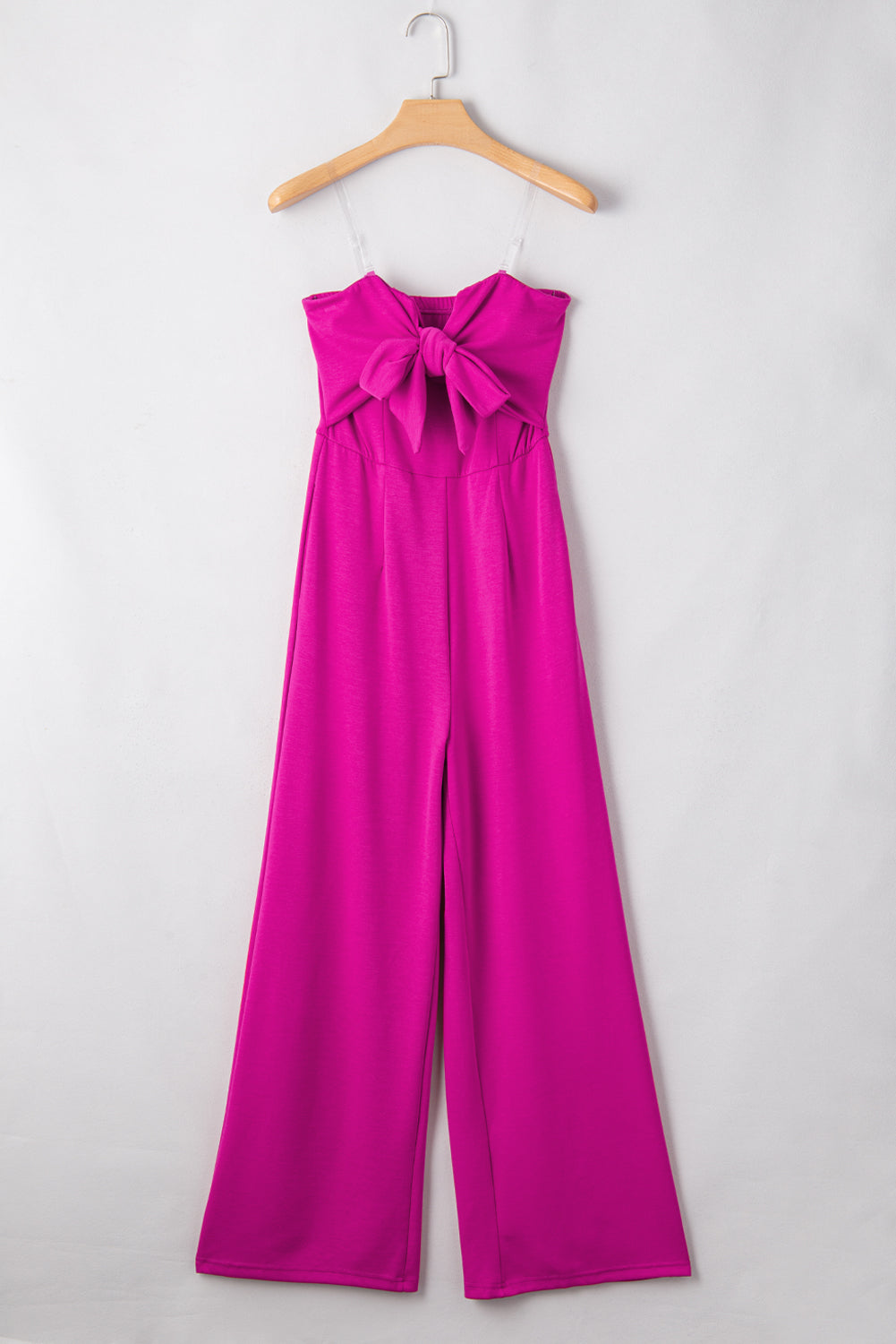 LIZAKOSHT  -  Tied Tube Wide Leg Jumpsuit