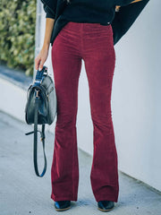 LIZAKOSHT  -  High Waist Bootcut Pants