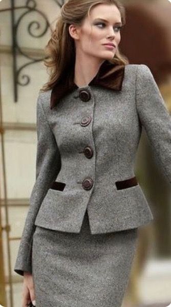 Winter Warm High Quality Women Dress Suits Tweed Mother of the Bride Tuxedos Work Coat Blazer Office Lady 2 Pieces