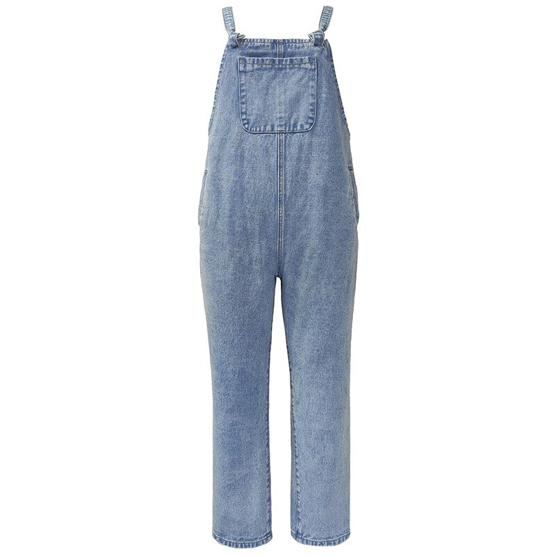 Lizakosht Spring 2023 New Women's Fashion Clothing Y2K Vintage Trousers Streetwear Jeans Casual Halter Cargo Pant Workwear Denim Overalls