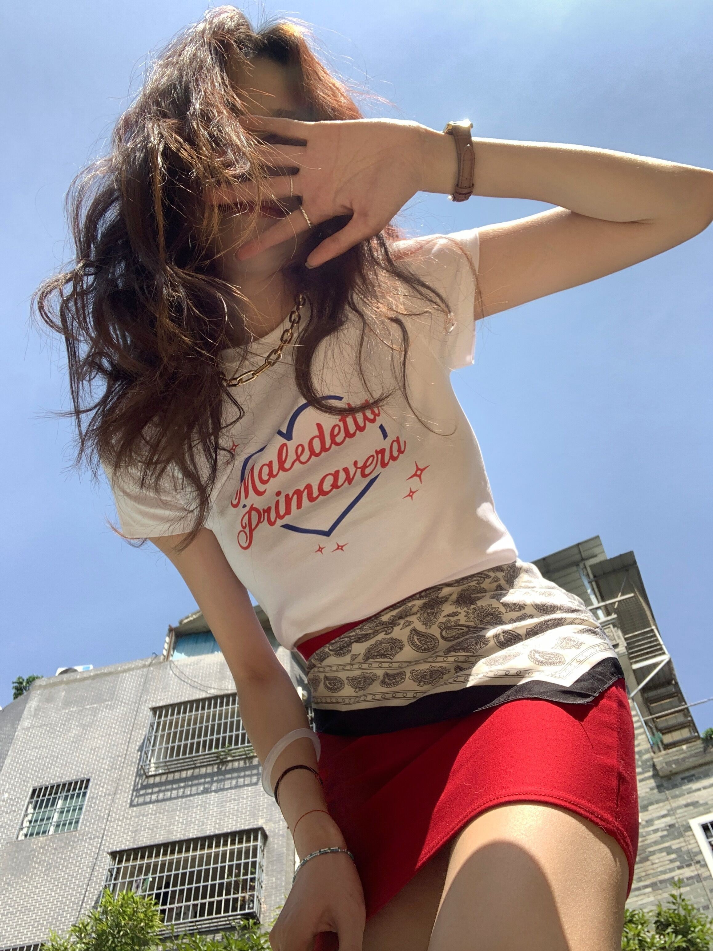 Lizakosht Print Heart T Shirt Y2k Vintage Short Sleeve Grunge Crop Top Aesthetic Slim Skinny Letter Tee Shirt Femme Summer 2022