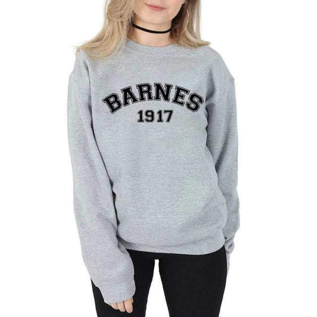 Barnes 1917 Sweatshirt Cool Superhero Bucky Barnes Sweatshirts Tv Show WS Inpired Sebastian Stan Hoodies