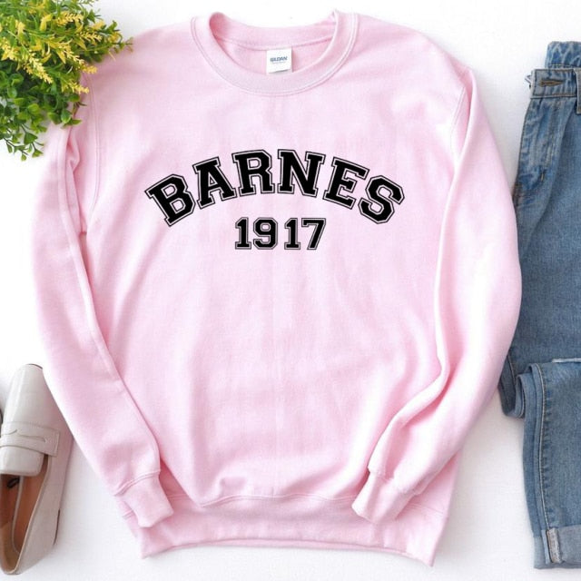 Barnes 1917 Sweatshirt Cool Superhero Bucky Barnes Sweatshirts Tv Show WS Inpired Sebastian Stan Hoodies