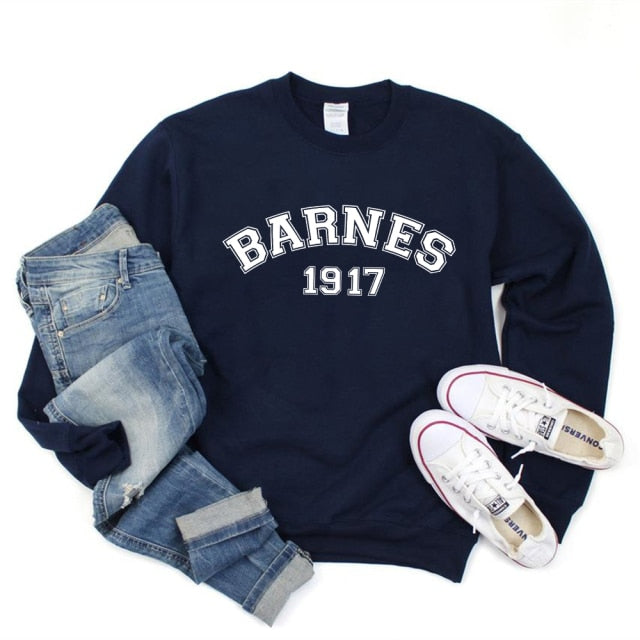 Barnes 1917 Sweatshirt Cool Superhero Bucky Barnes Sweatshirts Tv Show WS Inpired Sebastian Stan Hoodies