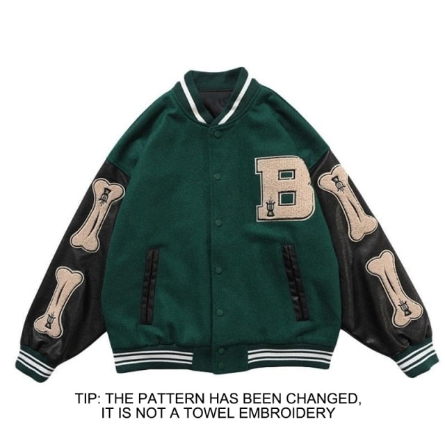 Harajuku Bomber Jackets Women Coat Men's Couple Baseball Jacket 2021 Autumn Unisex Boyfriend Style Varsity Hiphop Streetwear