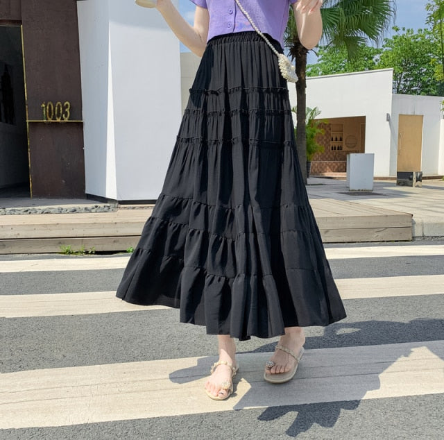 Spring summer autumn new women fashion casual sexy Skirt woman female OL  skirts Fq20050412