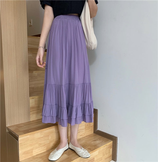 Spring summer autumn new women fashion casual sexy Skirt woman female OL  skirts Fq20050412