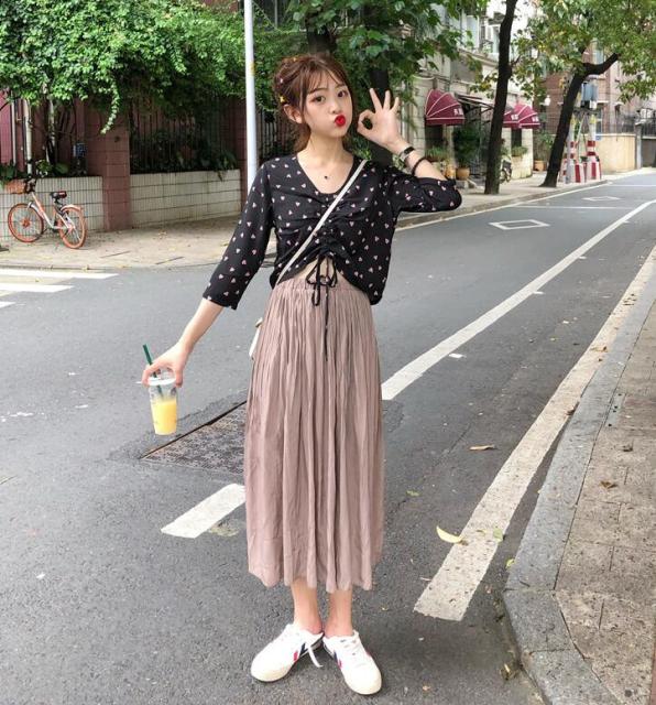 Spring summer autumn new women fashion casual sexy Skirt woman female OL  skirts Fq20050412