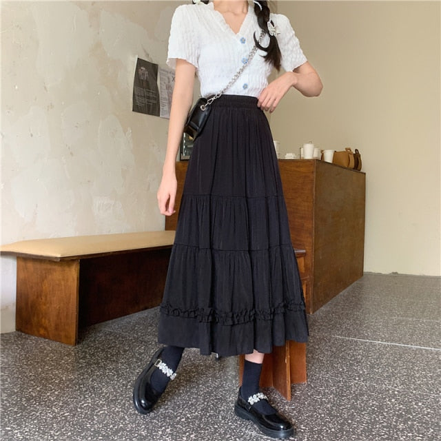 Spring summer autumn new women fashion casual sexy Skirt woman female OL  skirts Fq20050412